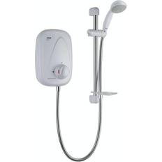 Stainless Steel Shower Rail Kits & Handsets Mira Vigour (1.1532.353) White, Chrome