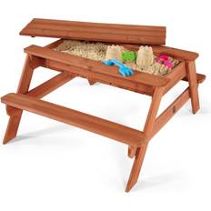 Sandbox Toys Plum Sand & Picnic Table