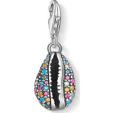 Thomas Sabo Seashell Charm - Silver/Multicolour