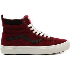 Dame - Vans Sk8-Hi Sneakers Vans Sk8-Hi Mte W - Biking Red/Chocolate Torte