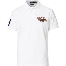 Vêtements Polo Ralph Lauren Custom Slim Fit Match Club White 710814437002