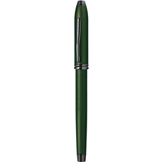 Cross pens Cross Townsend Rollerball Pen Matte Green PVD Micro Knurl