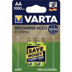 Varta recharge aa Varta AA Recharge Accu Endless 1000mAh 2-pack