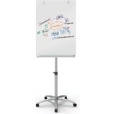 Ohne Rahmen Whiteboards Nobo Glass Mobile Easel Brilliant 91x18cm