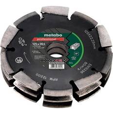 Accessoires pour outils électriques Metabo 628299000 Fraise à rainurer Carbure de tungstène Longueur 175 mm Dimension produit, Ø 125 mm 1 pièce