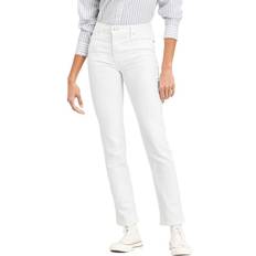 Levi's 724 High Rise Straight Vaqueros - Western White