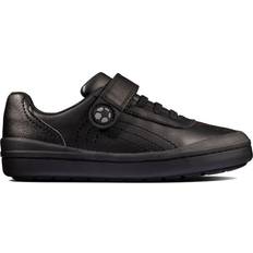 Clarks Mocassini Clarks Calcio Detailed School Scarpe Rock Pass Nero Kids