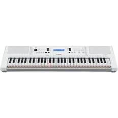 Yamaha Ez-300 Teclado Midi 61 Llaves Usb Plata, Blanco