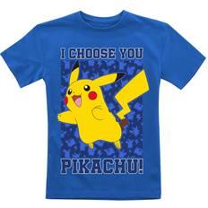 Nintendo Pokemon I Enfants Choisissez T-shirt bleu