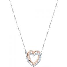 Swarovski Infinity Necklace - Rose Gold/Silver/Transparent