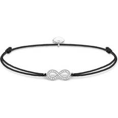 Thomas Sabo Little Secrets Infinity Bracelet - Silver/Black/White