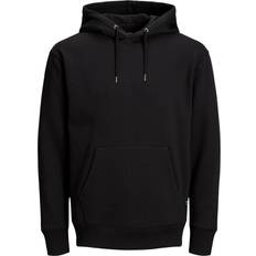 Jack & Jones Plain Hoodie - Black/Black