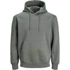 Jack & Jones Plain Hoodie - Grey/Sedona Sage