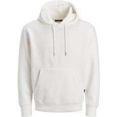 Jack & Jones Plain Hoodie - White/White