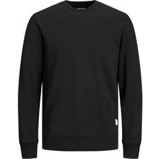 Jack & Jones Basic Crew Neck Sweatshirt - Black/Black