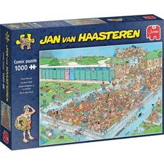 Jumbo Puzzle Jumbo Jan van Haasteren Pool Pile-Up 1000 Pezzi Puzzle Cartoni