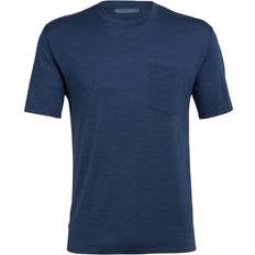 Icebreaker Nature Dye Drayden T-shirt - True Indigo Dark