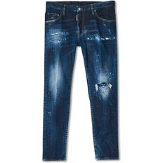 DSquared2 Herr - W32 Jeans DSquared2 Dark 1 Wash Skater Jeans - Blue