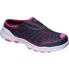 Netzgewebe Pantoletten Scholl Jump Next - Navy/Pink