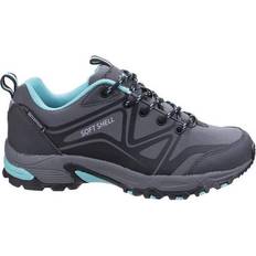 Polyurethane - Women Hiking Shoes Cotswold Abbeydale Low W - Grey/Black/Aqua