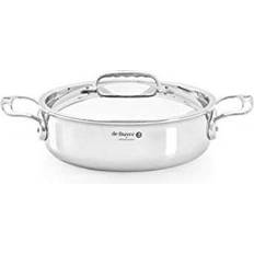 De Buyer Shallow Casseroles De Buyer Affinity with lid 20 cm