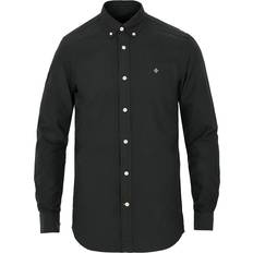 Svarte Skjorter Morris Oxford Solid Shirt - Black