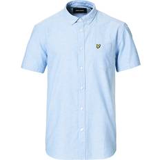 Lyle & Scott Short Sleeve Oxford Shirt - Riviera