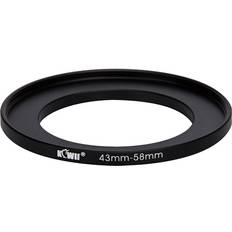 58mm Filtertillbehör Kiwifotos Step Up Ring 43-58mm