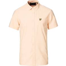 Lyle & Scott Short Sleeve Oxford Shirt - Melon