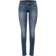 Only Coral Superlow Jeans - Dark Blue Denim