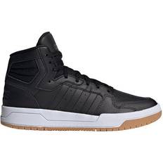 Adidas Leder Basketballschuhe adidas Entrap Mid M - Core Black/Core Black/Gum