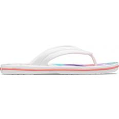 Crocs Tie Dye Flip-Flop Sandalen - Purple/White