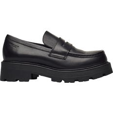 Instapper - Vrouw Loafers Vagabond Cosmo 2.0 - Dame Zwart Leer