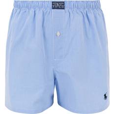 Polo Ralph Lauren Blu Mutande Polo Ralph Lauren Woven Boxer Shorts - Mini Gingham Light Blue