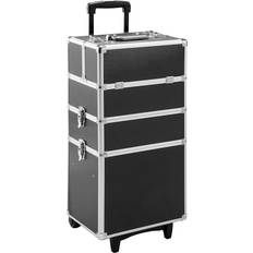 Einzelrollen Beauty Cases tectake Vanity Case 68cm