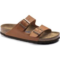 Arizona natural leather birkenstock Birkenstock Arizona Natural Leather - Ginger Brown