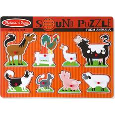 Rompecabezas con Pomo Melissa & Doug Puzzle Animales ㅤ