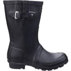 Textile Wellingtons Cotswold Windsor Short - Black