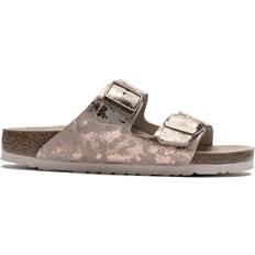 Birkenstock arizona rose Birkenstock Arizona Suede Leather - Vintage Metallic Rose Copper