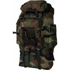 Hebilla Bolsos vidaXL Mochila Estilo Ejército Xxl Camuflaje 100 L