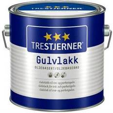 Glossy varnish Trestjerner Floor Varnish Oil Based Glossy Träskydd Clear 3L