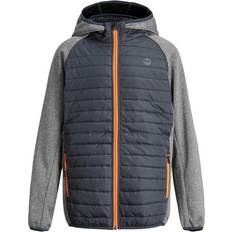 Jack & Jones Boy's Quilted Jacket - Grey/Grey Melange (12182303)