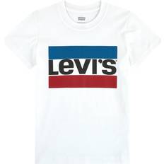 18-24M Oberteile Levi's Kid's Sportswear Logo Tee - White (865830009)