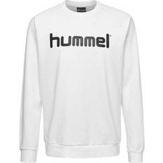 Hummel Go Kids Cotton Logo Sweatshirt - White (203516-9001)