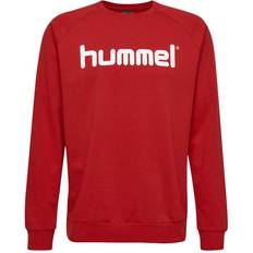 Hummel Felpa Per Bambini Cotton Logo - Rouge