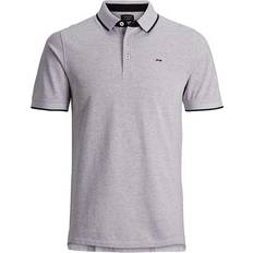 Grijs Polo's Jack & Jones Polo Paulos - Lichtgrijs/Zwart