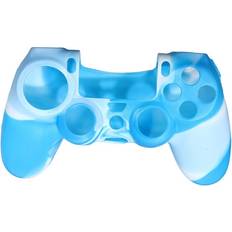 Ps4 controller camouflage Teknikproffset PS4 Controller Silicone Grip - Blue/White Camouflage