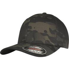 Polyurethaan Hoofddeksels Flexfit Klassieker Multicam Cap - Noir