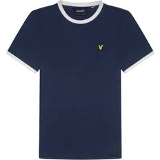 Lyle & Scott T-paidat Lyle & Scott Ringer T-Shirt - Navy/White