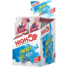 High5 aqua gel High5 Energy Gel Aqua Caffeine Berry 66g 20 stk
